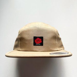 Strength & Heart - Khaki/Black, Forever 5 Panel Camp Hat